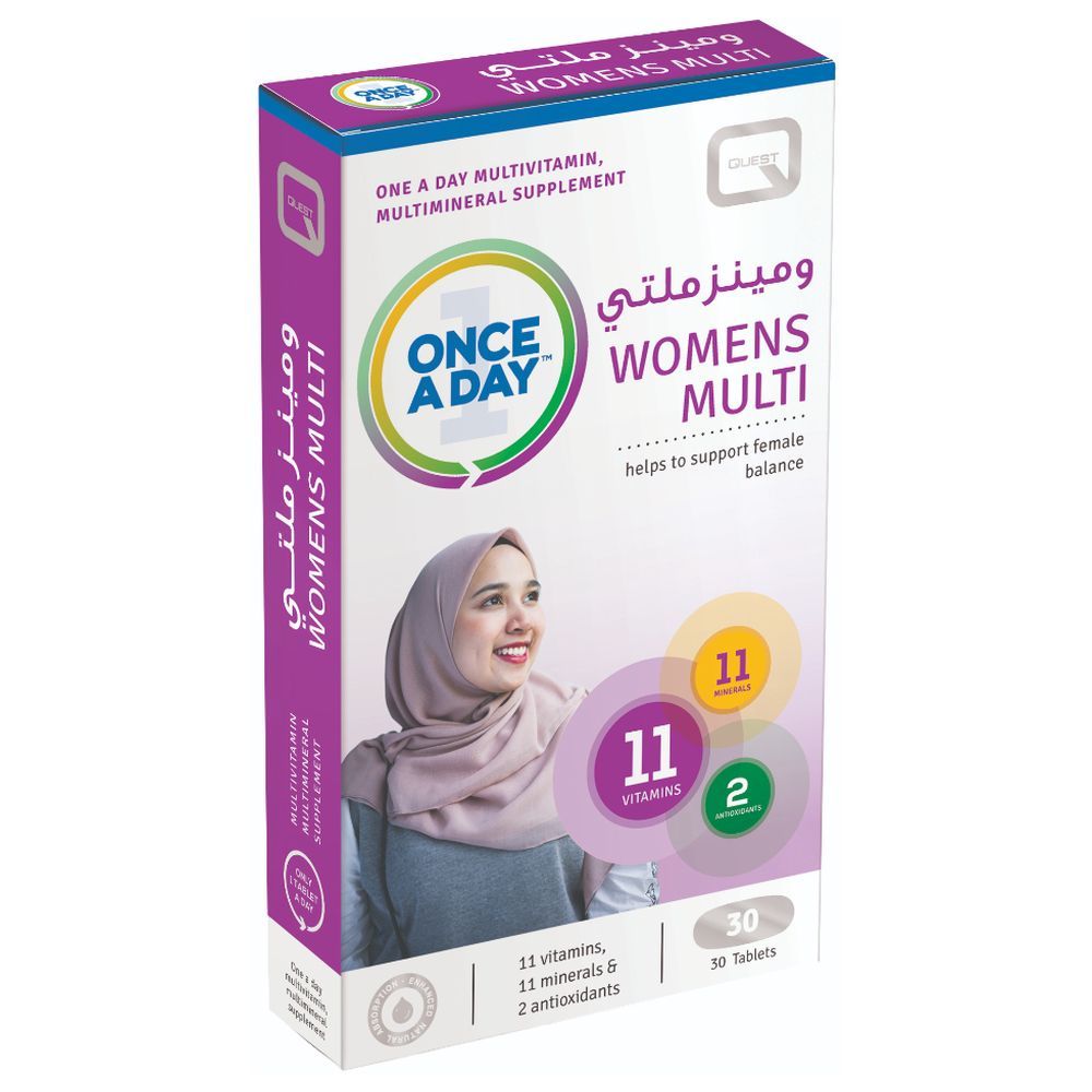 Quest - Once A Day Women's Multi Vitamin - 30 Tablets