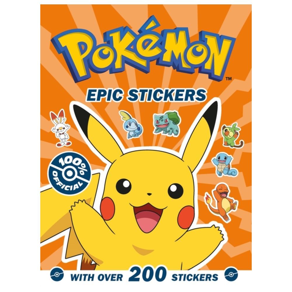 Pokemon Epic Stickers Book