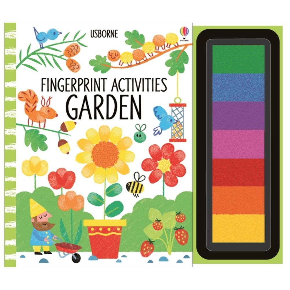 Fingerprint Activities Garden Book