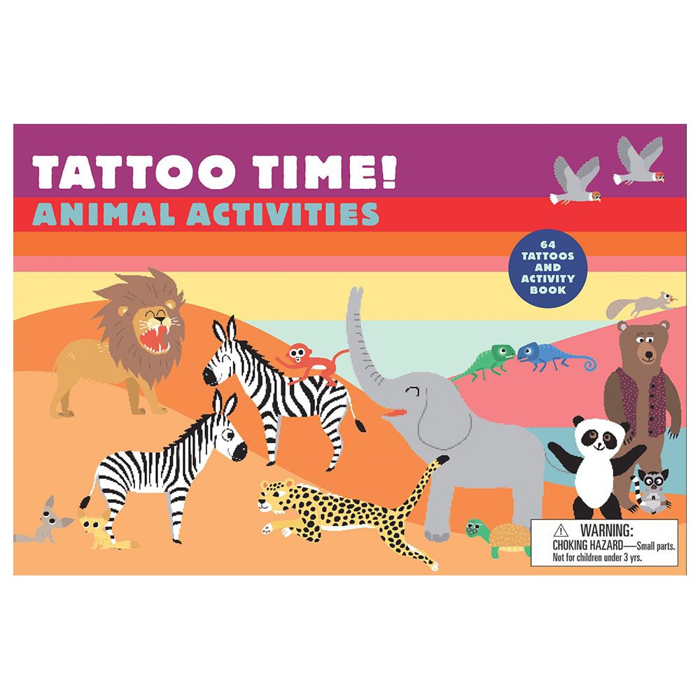 Tattoo Time! Animal Activities: Animal Activities