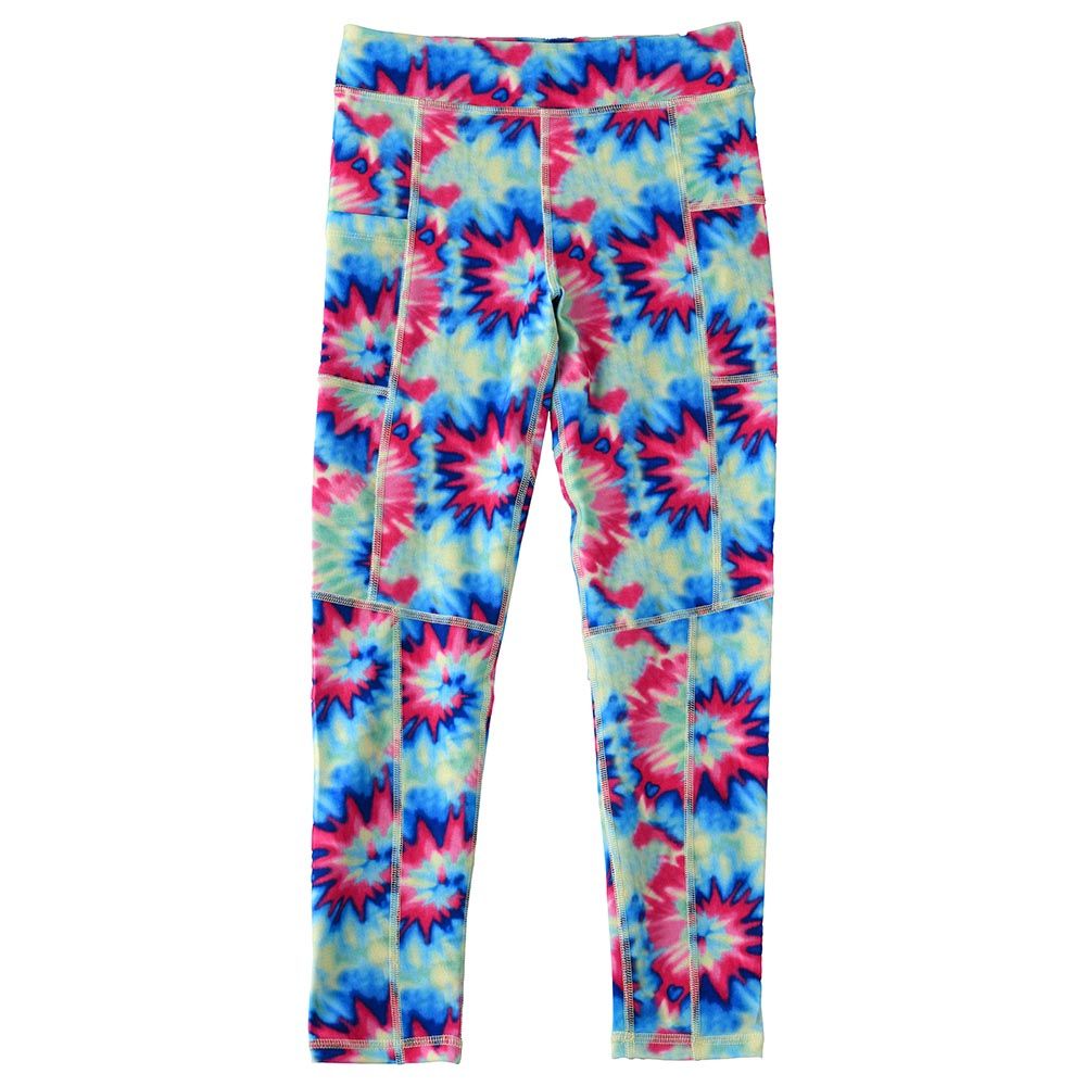 Jelliene - Printed Knit Leggings - Blue