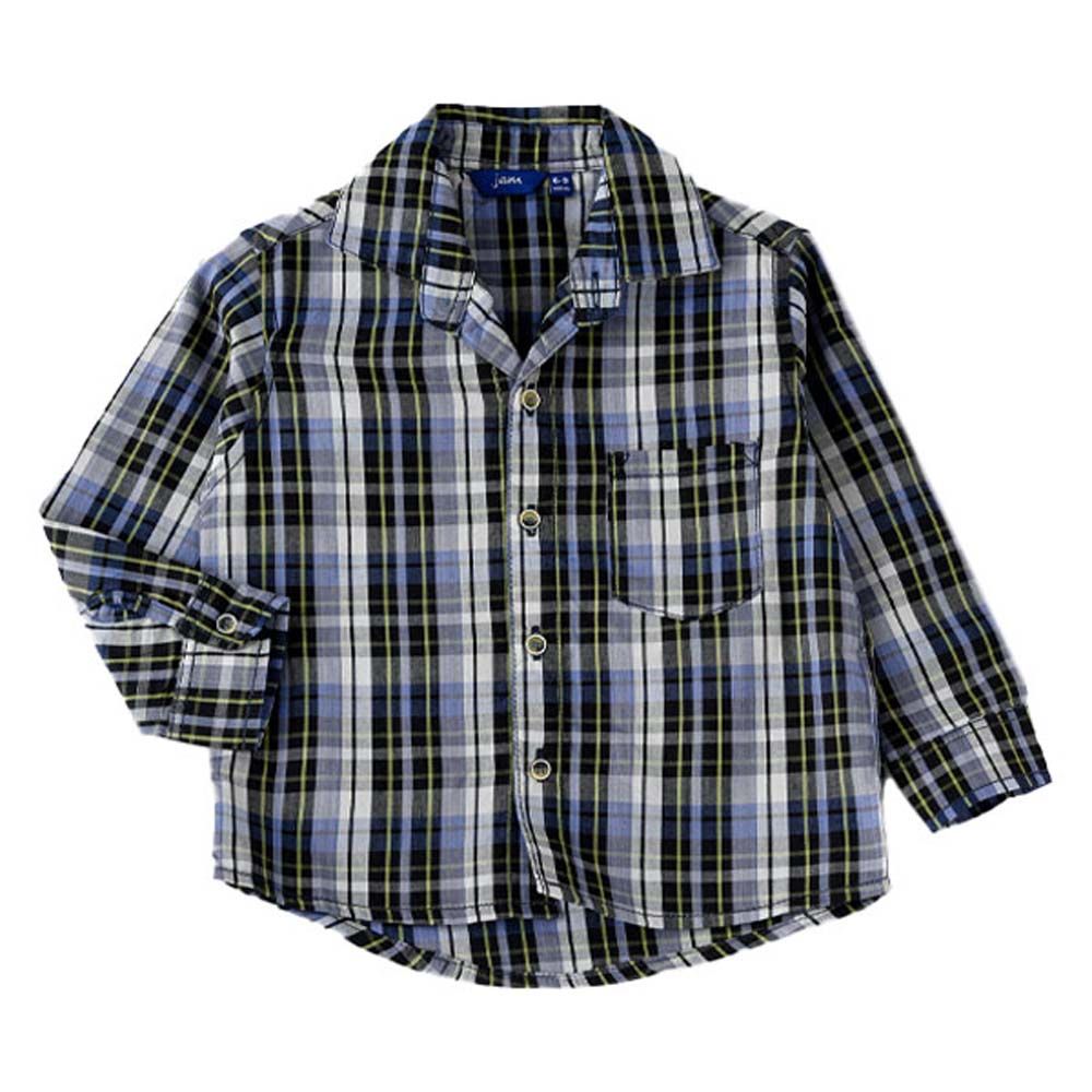 Jam - Boys Woven Checks Shirt - Blue