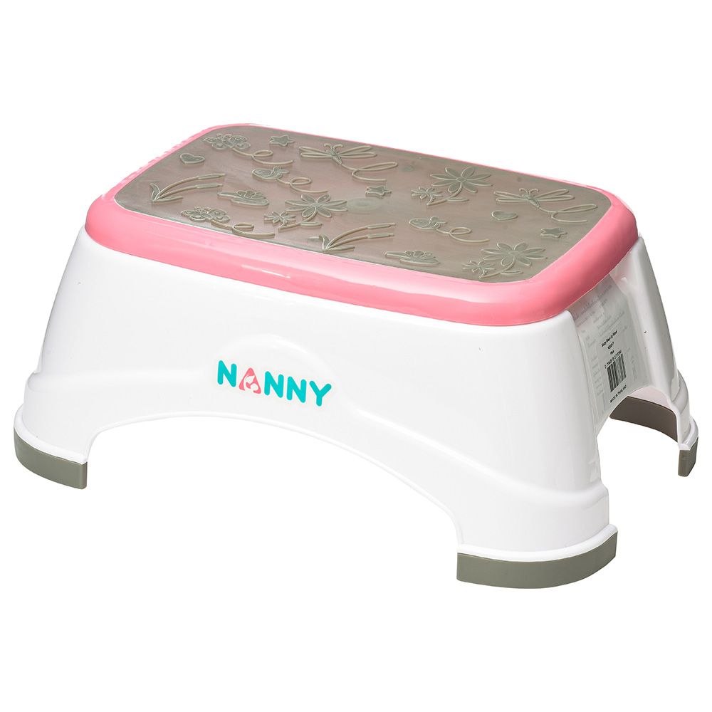 Uniq Kidz - Nanny Baby Step Up Stool - Pink