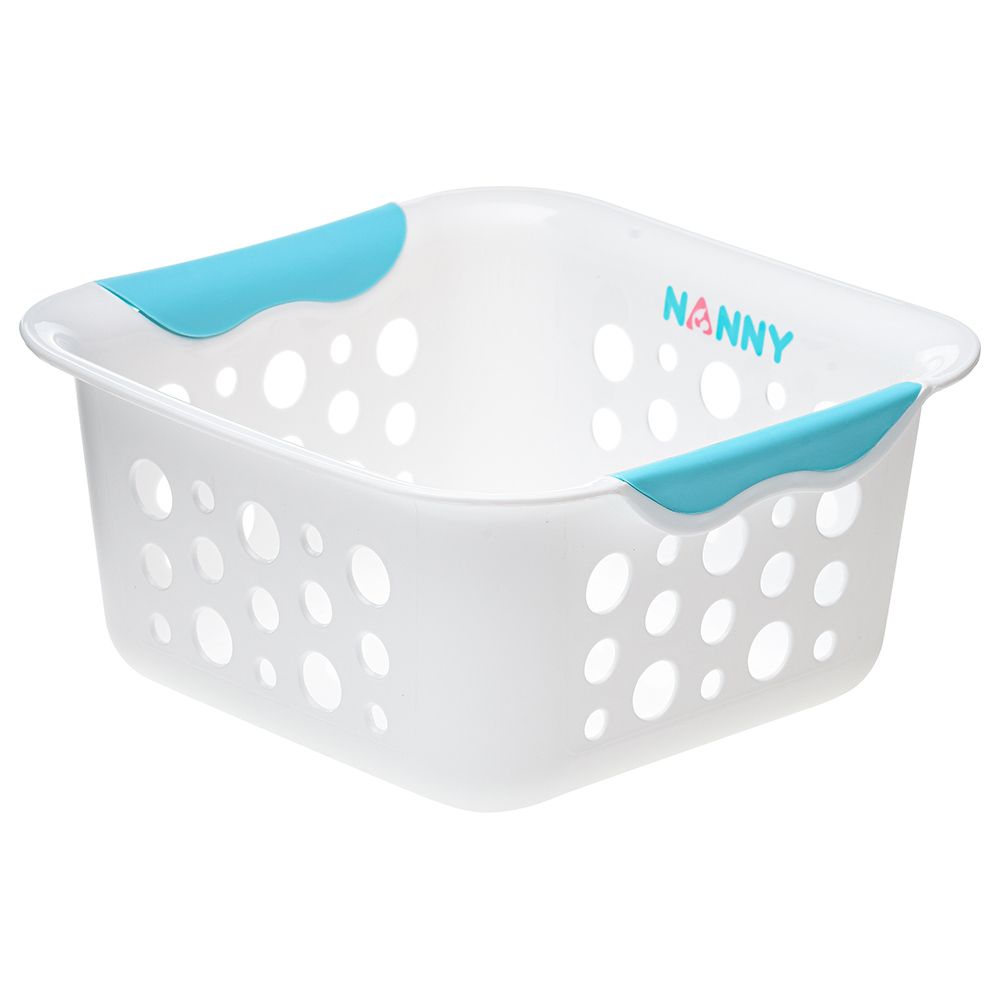 Uniq Kidz - Nanny Square Laundry Basket - White