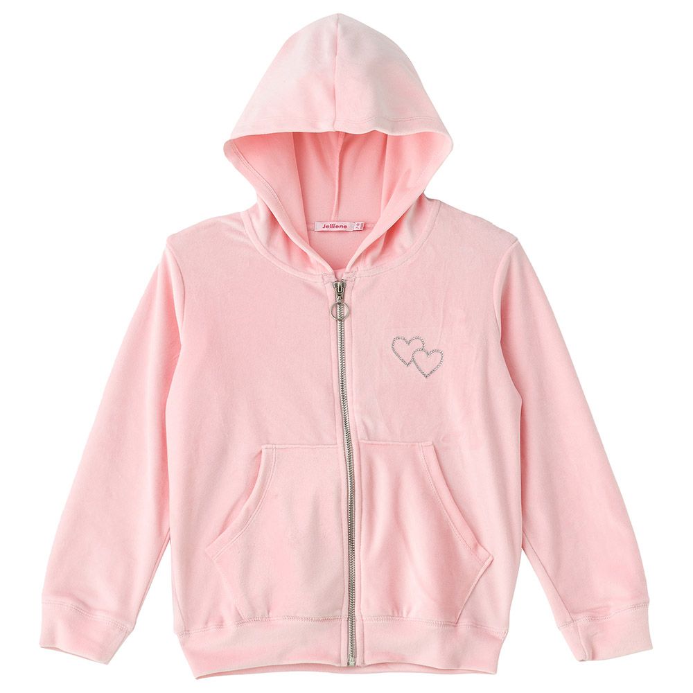 Jelliene - Jacket W/Front Zipper - Pink