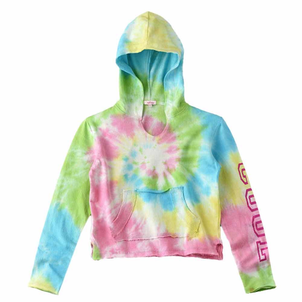 Jelliene - Rainbow Sweat Top w/ Hoodie 