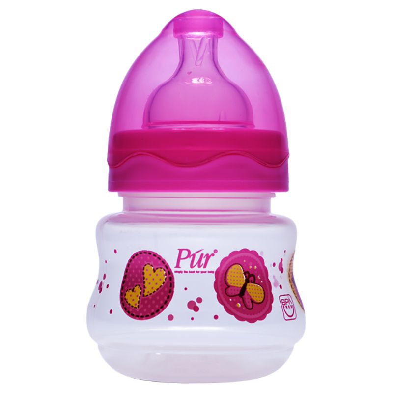 PUR - Bpa Free Wide Neck Bottle 5oz - Pink