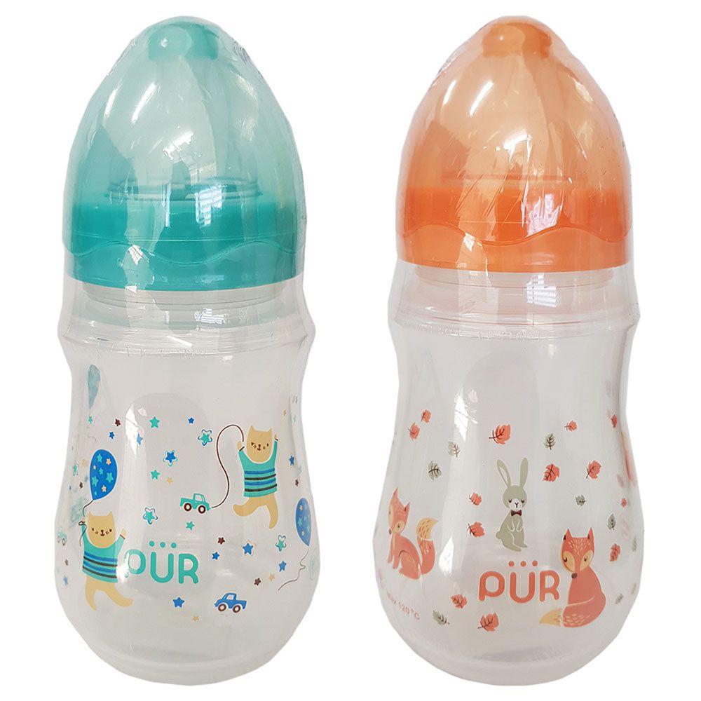 PUR - BPA Free Wide Neck Bottle 9oz/250ml