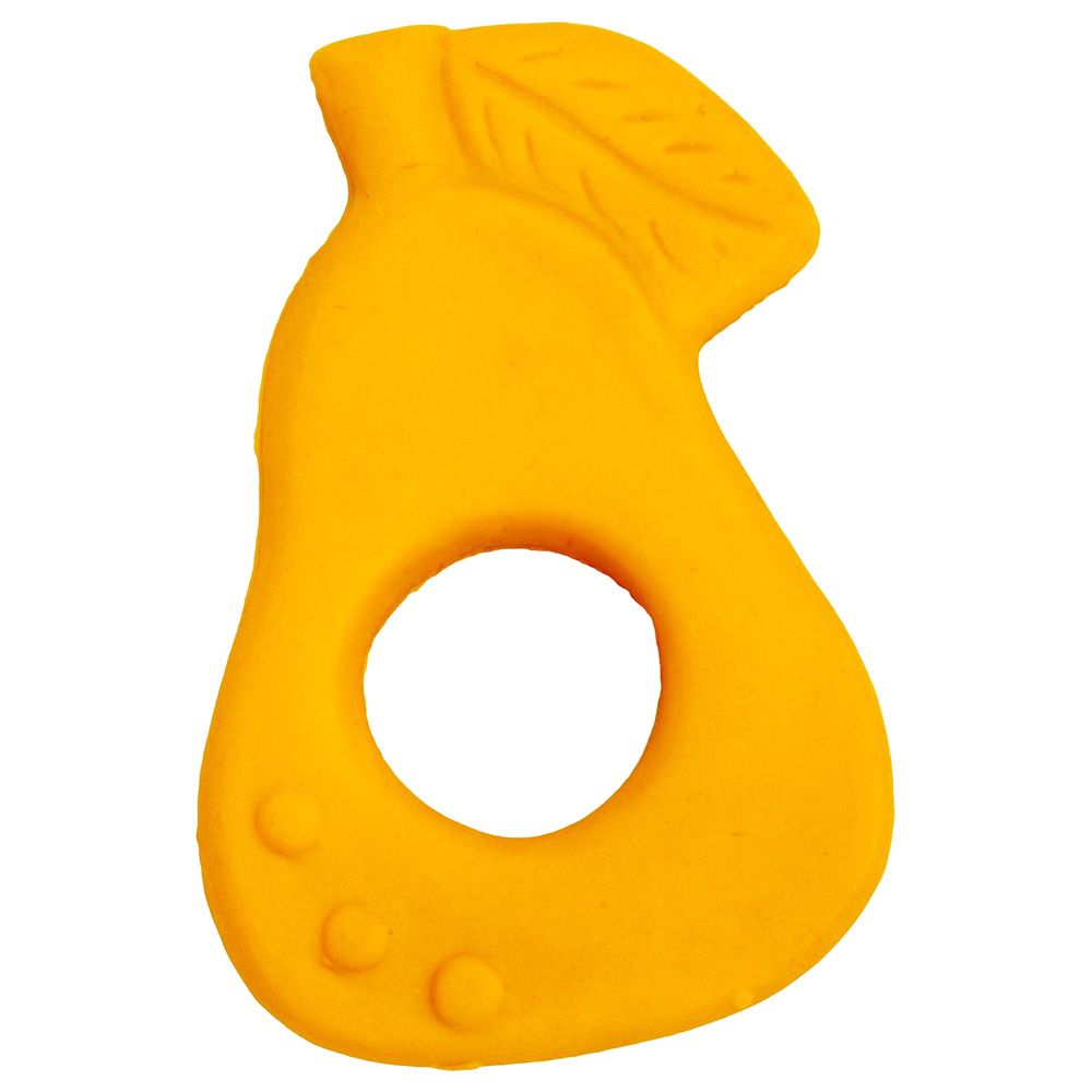 Lanco - Pear Teether - Yellow