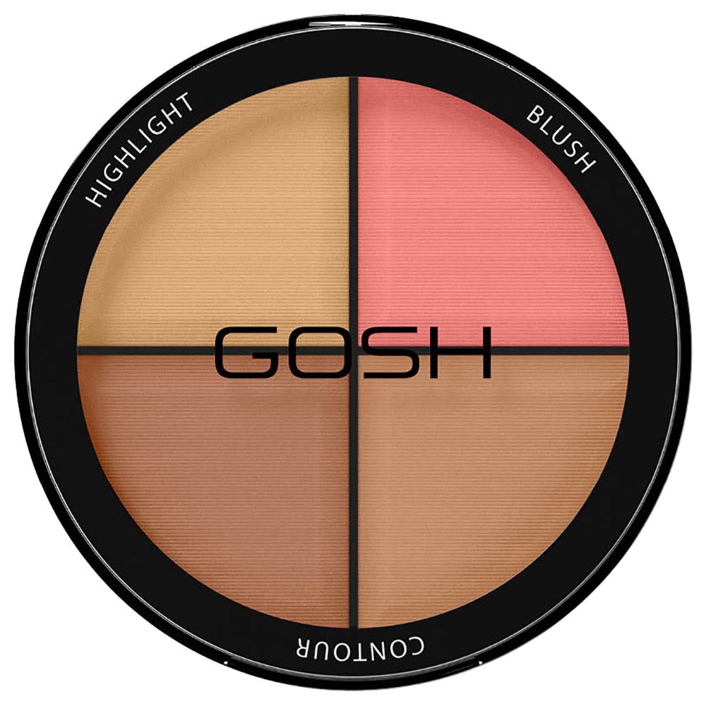 Gosh Cosmetics - Contour 'N Strobe Kit - 002 Medium