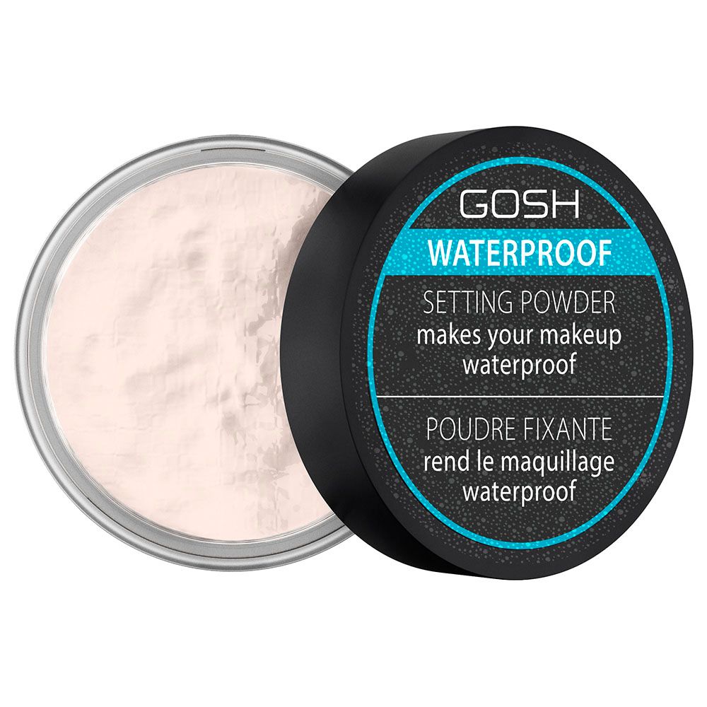 Gosh Cosmetics - Waterproof Setting Powder - 01 Transparent