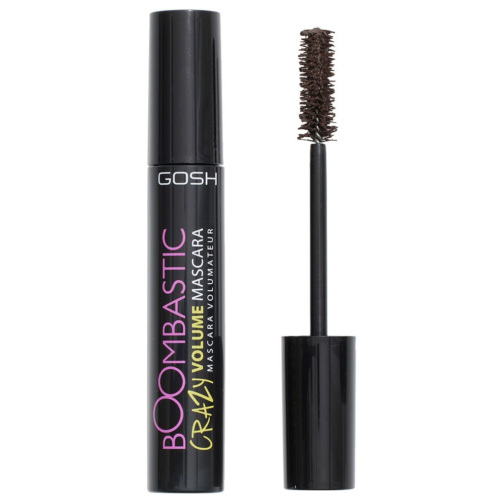 Gosh - Boombastic Crazy Volume Mascara - 005 Chocolate Brown