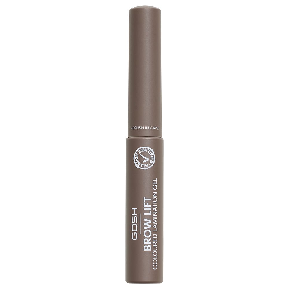 Gosh - Brow Lift Coloured Lamination Gel - 001 Grey Brown