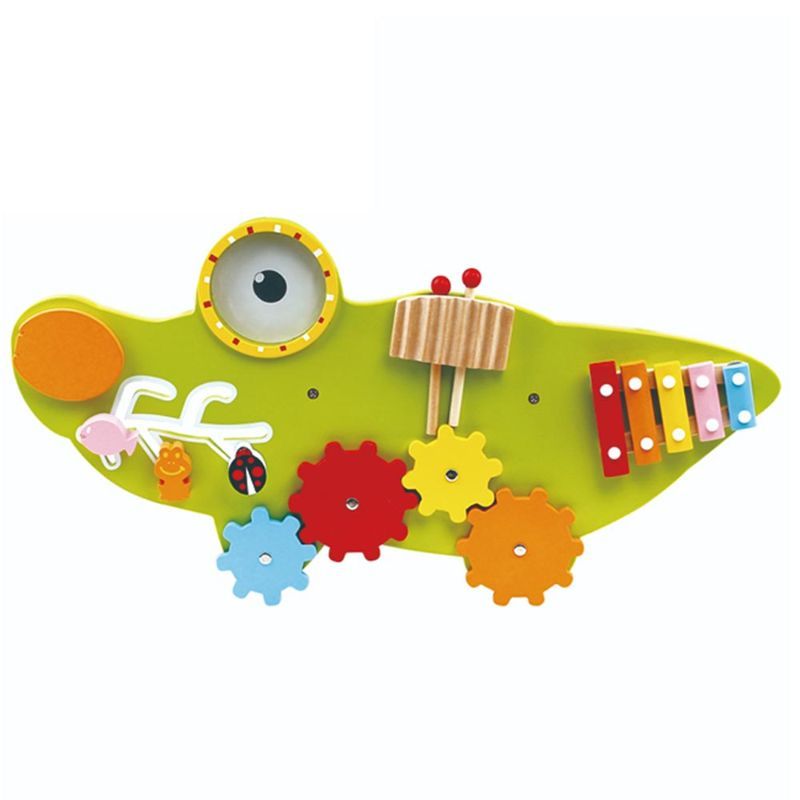 Mindset - Wooden  Activity Puzzle Wall Game Crocodile