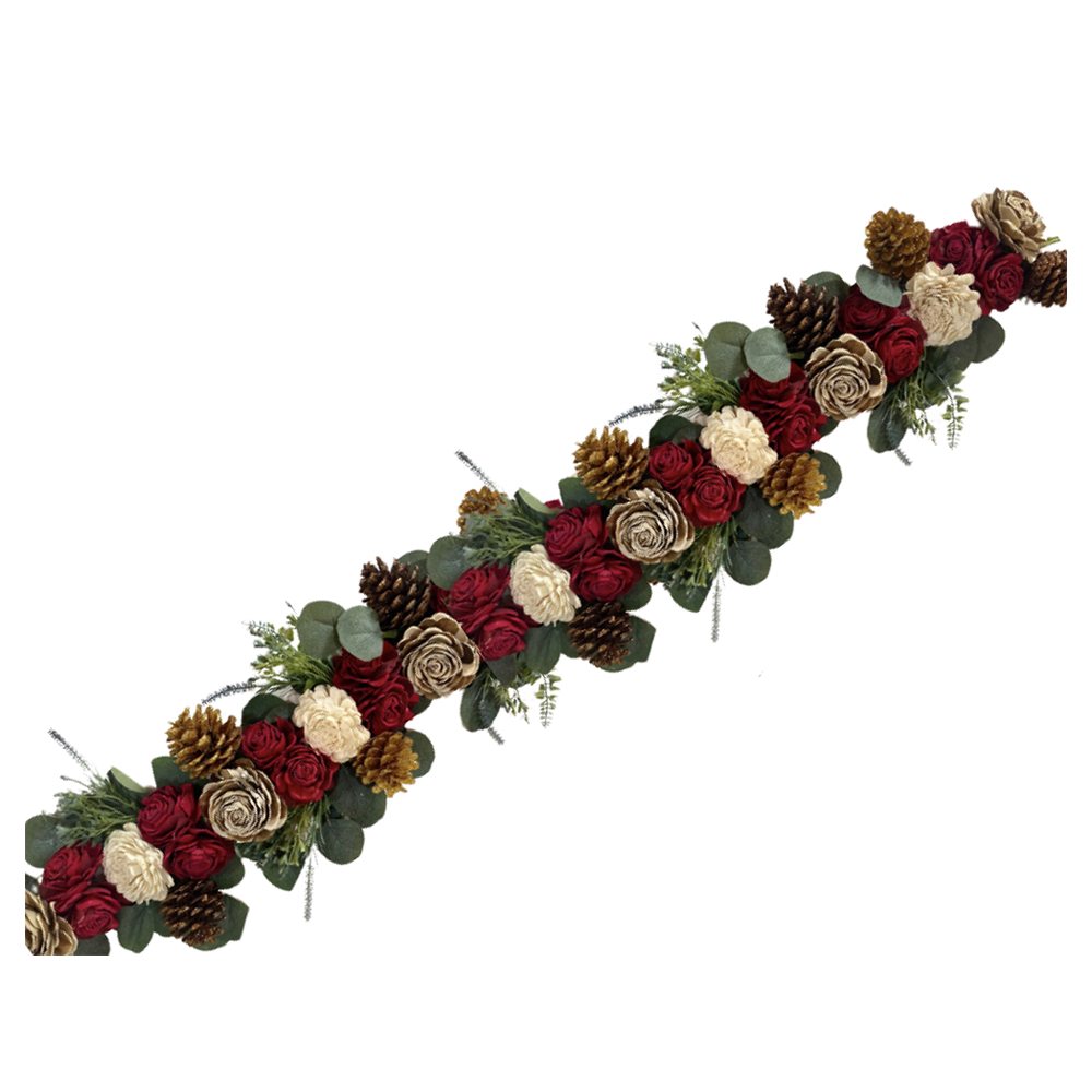 Eco Flowers - Christmas Garland Runner 