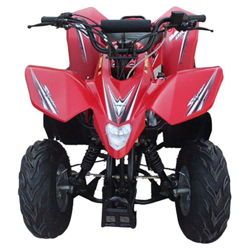 Megawheels Beast Power 180CC Atv Quad Bike W/ Reverse-Red