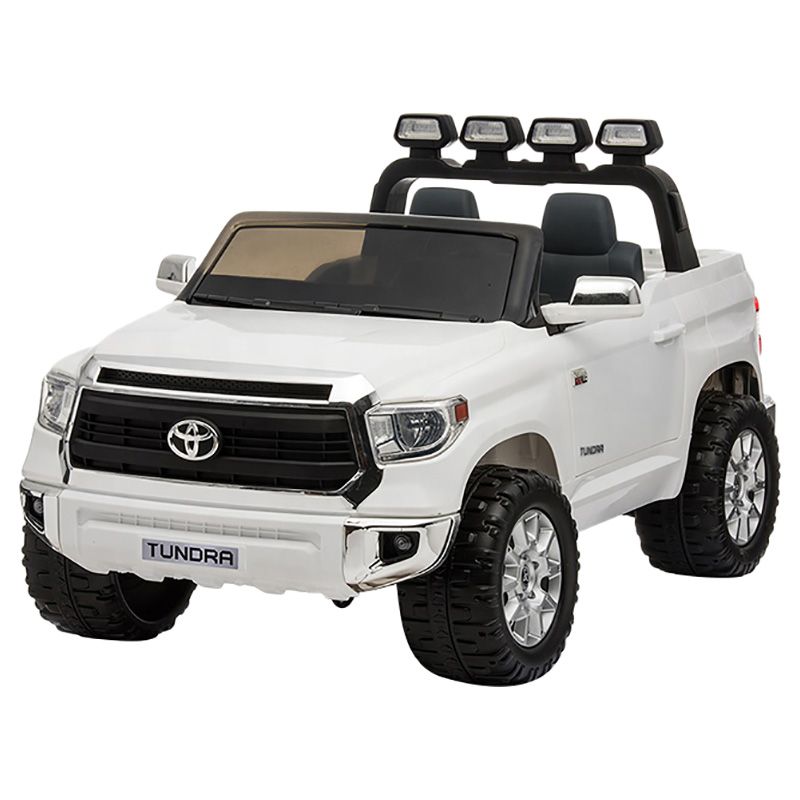 Megastar Ride On Licensed 12V Toyota Tundra - White