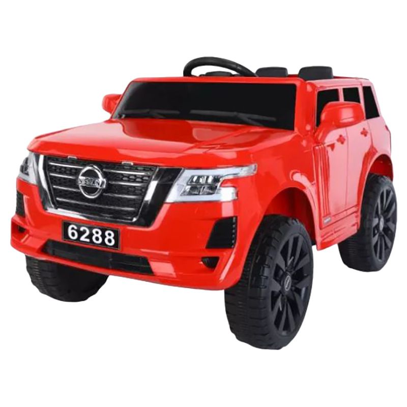 Megastar - Ride On Patrol Sweeper SUV Car - 12V - Red