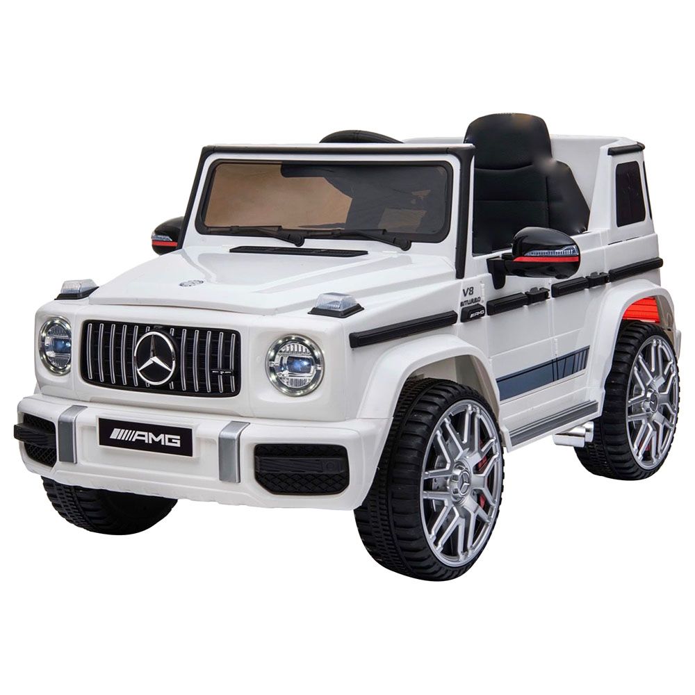 Megastar - Licensed 12V Mercedes Amg Classy Jeep - White