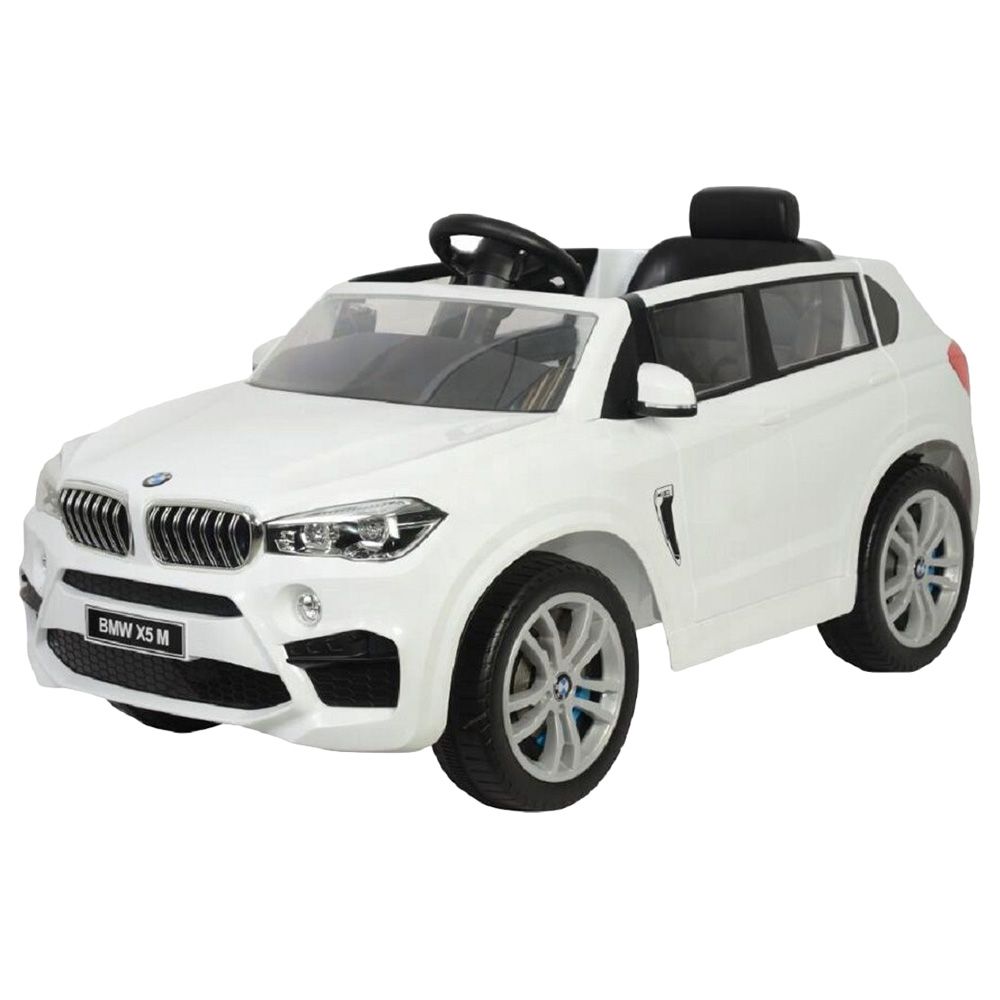 Megastar - Licensed Ride On Car Bmw X5 M - White