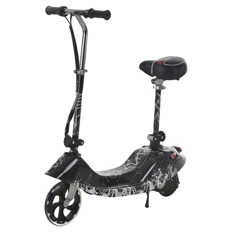 Megawheels Foldable 24 V Escooter With Seat - Black