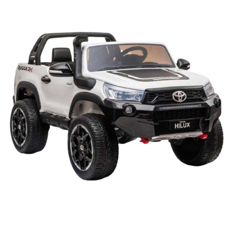 Megastar Licensed Toyota Hilux Ride On 12V -White