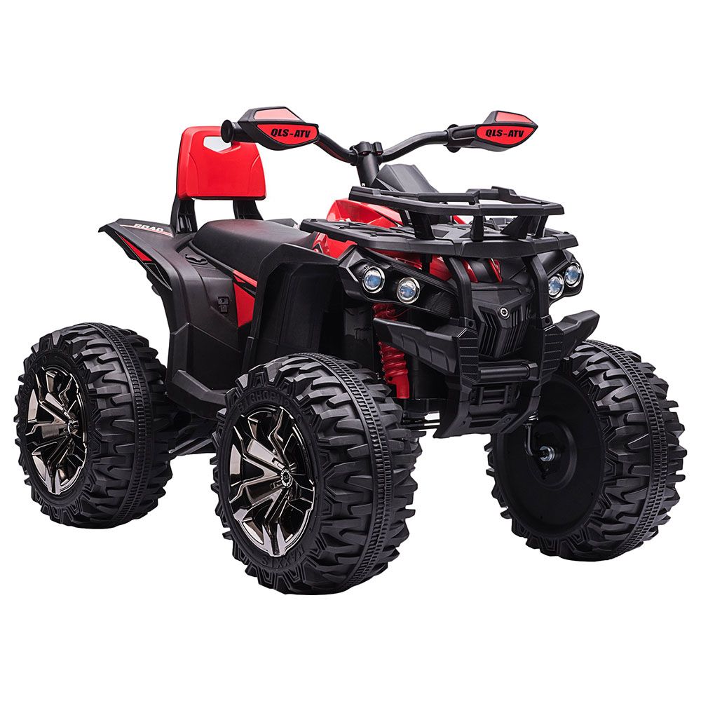 Megastar - Ride On Outlander ATV Electric Quad Bike - 12V - Red