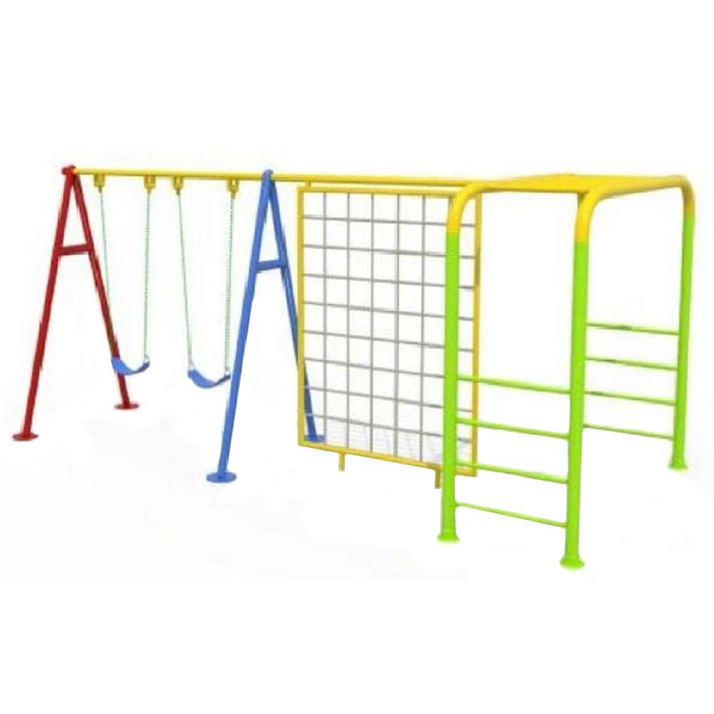 Megastar - Smile & Jump Monkey Bars Playset W/ Stepper & Swings