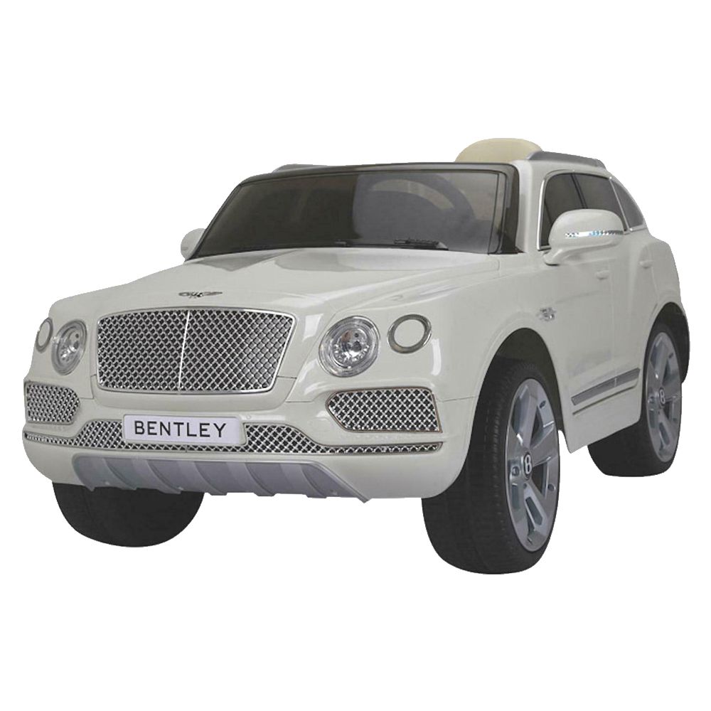 Megastar - Licensed Bentley Bentayga Ride-On 12V - White