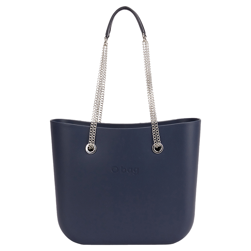 Navy chain bag online