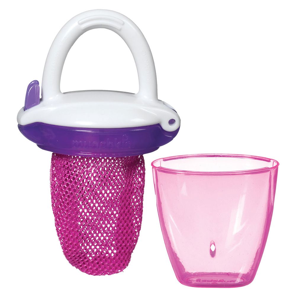 Munchkin - Deluxe Fresh Food Feeder - Pink & Purple