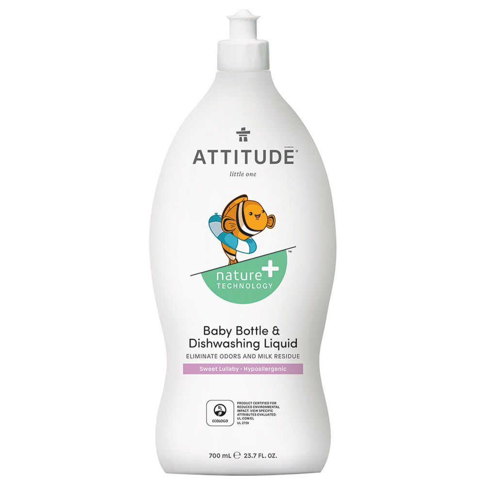 Attitude - Baby Bottle & Dishwashing Liquid Lullaby - 700ml