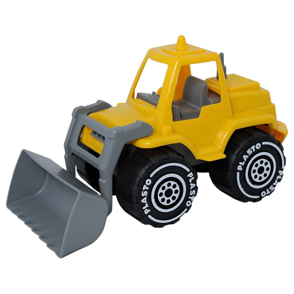 Plasto - Front Loader - 23 cm - Yellow