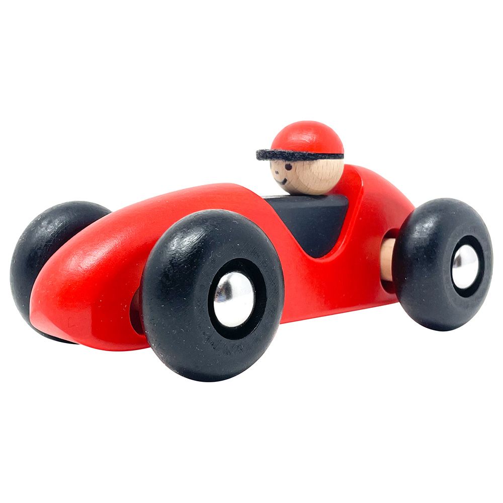 BAJO - Racing Wooden Car - Red