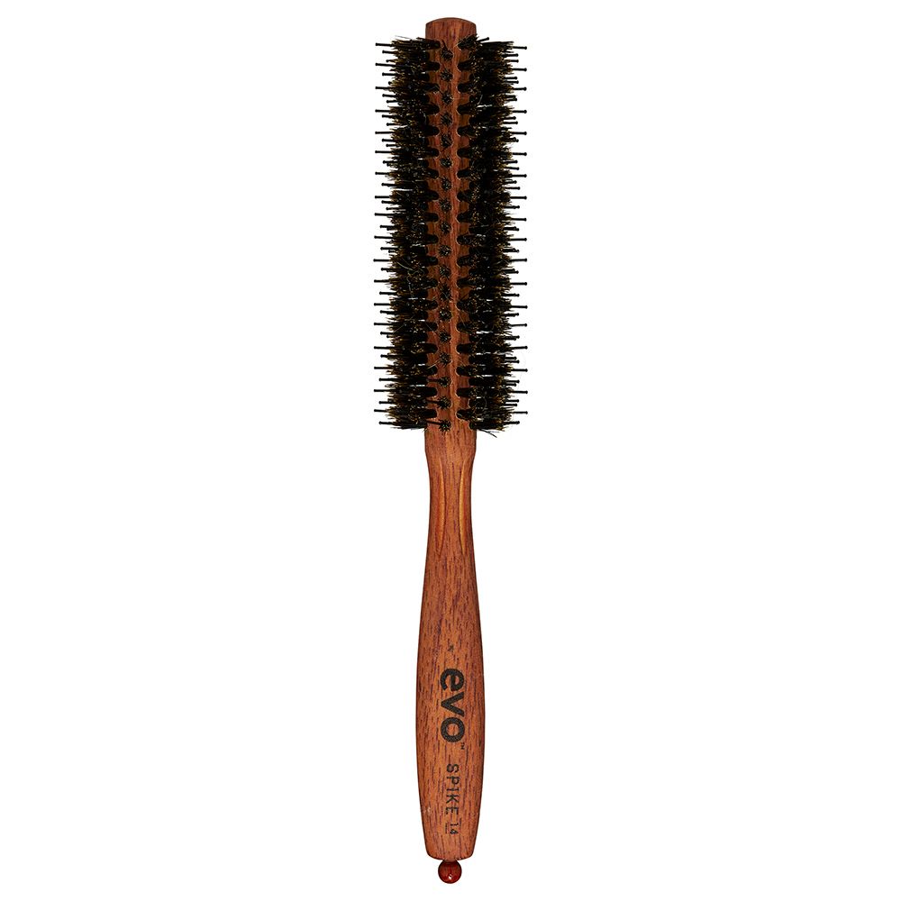 Evo Hair - Spike Nylon Pin Bristle Radial Brush - 14mm