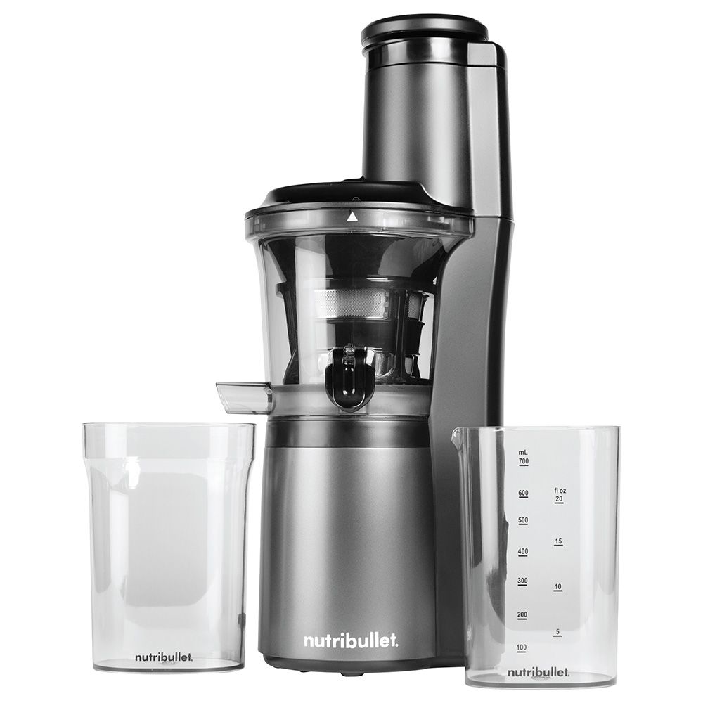 Nutribullet - Slow Juicer 150W - Charcoal Black