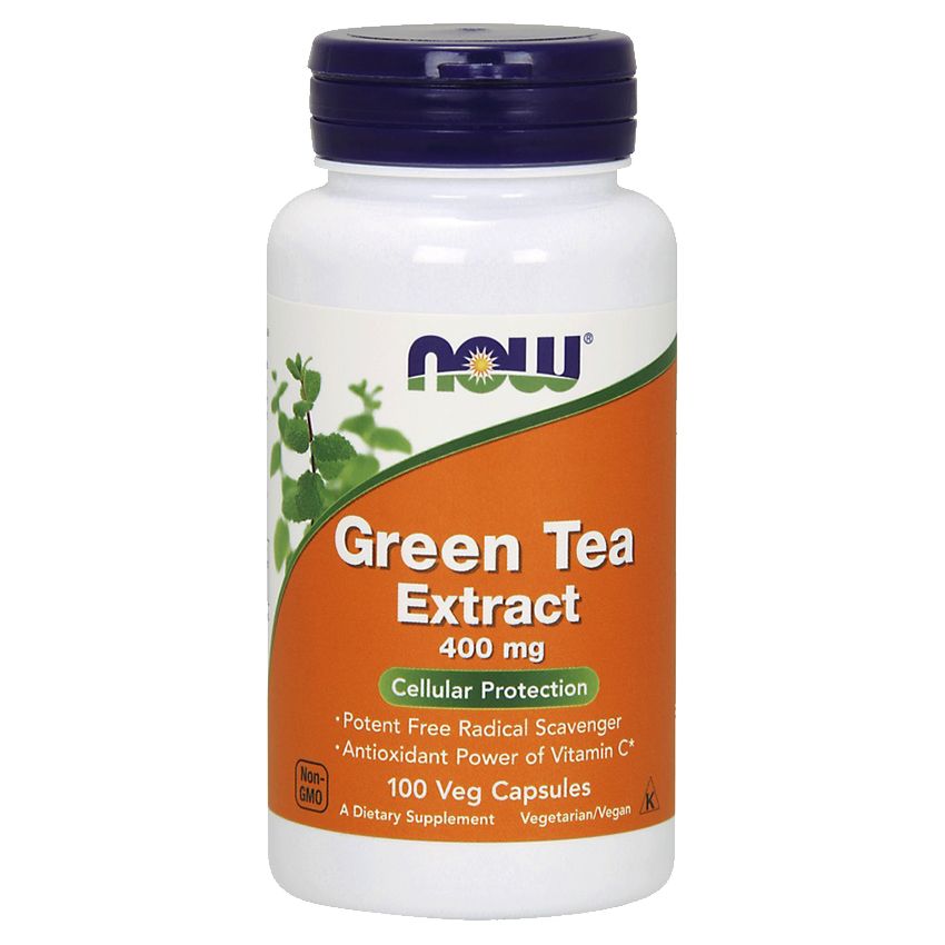 NOW - Green Tea Extract 400 mg 100 Capsules