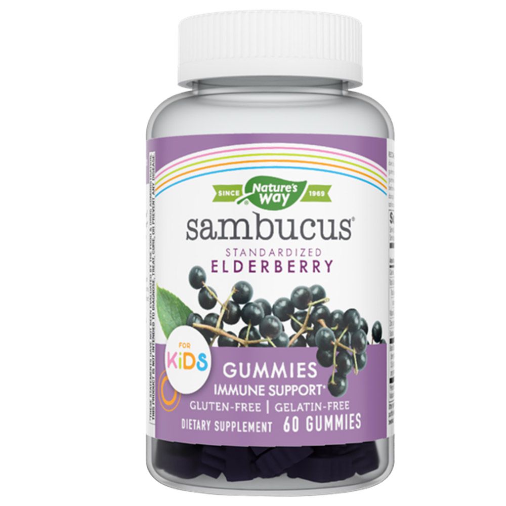 Nature's Way - Sambucus Elderberry Kid's Gummies 60's