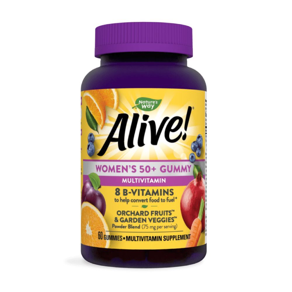 Nature's Way - Alive Women's 50+ Gummy Vitamin 60 Count