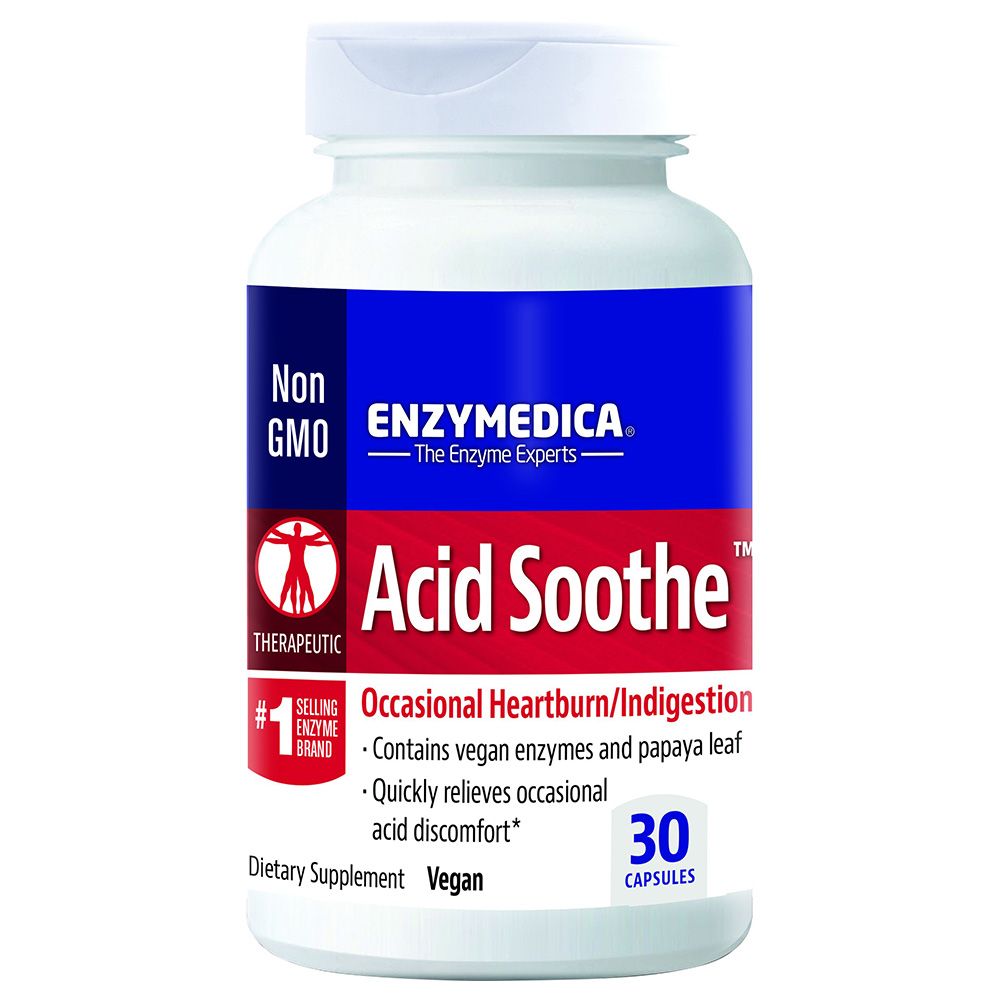 Enzymedica - Acid Soothe 30 Capsules