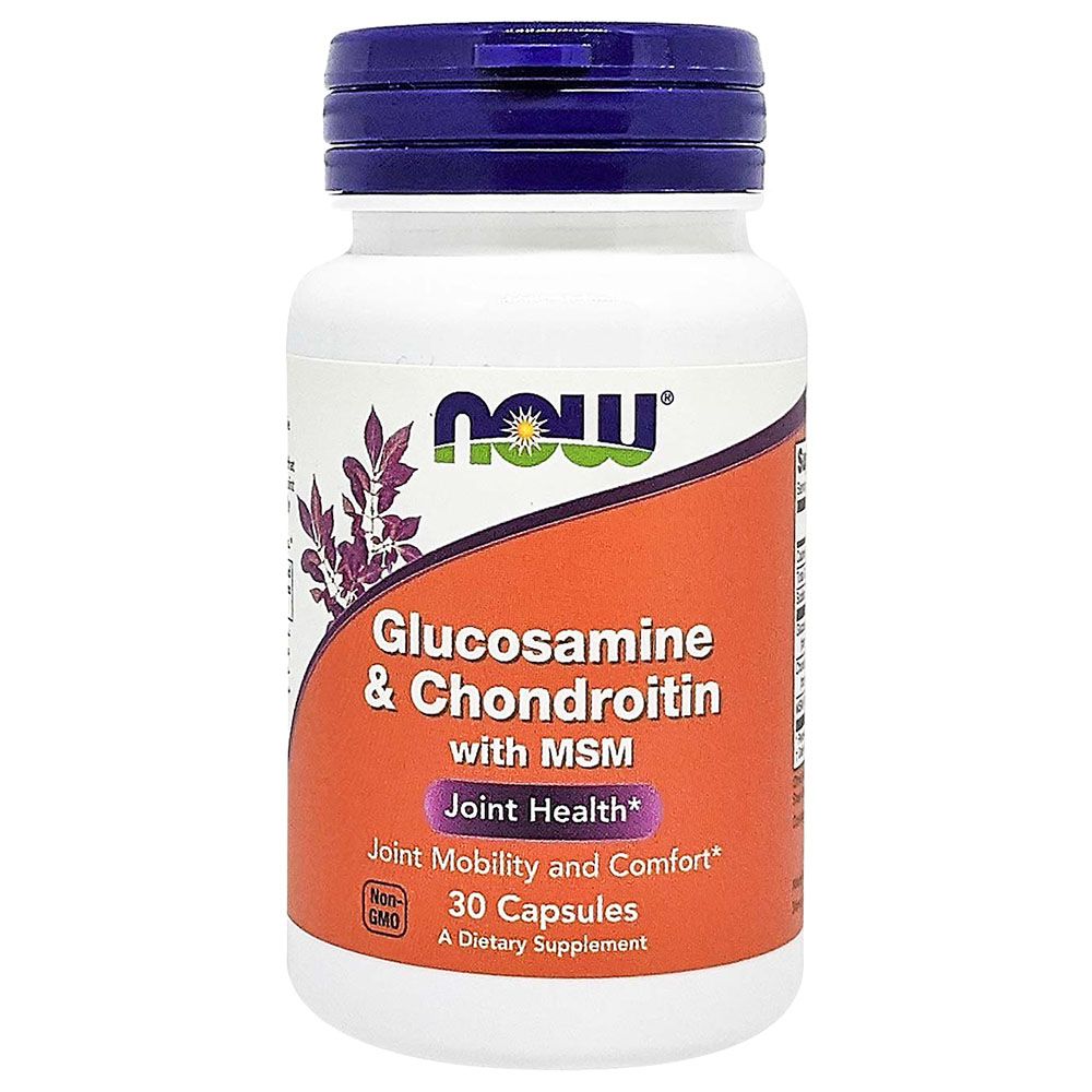 Now Foods - Glucosamine & Chondroitin With Msm 30 Capsules