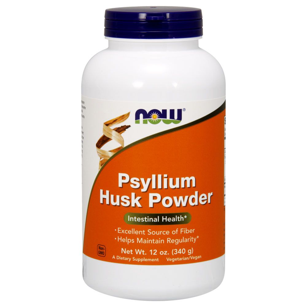 NOW Foods Psyllium Husk Powder Pure 340g