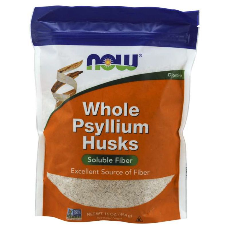 Now Foods - Whole Psyllium Husk Powder 454g