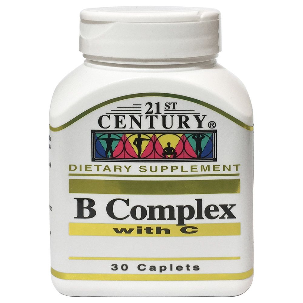 21st Century - B Complex With C 30 Tablets