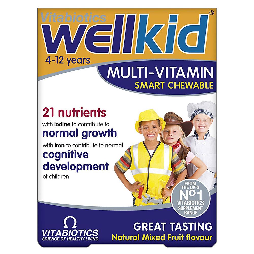 Vitabiotics - Wellkid Multi-Vitamin Smart Chewable Tablets