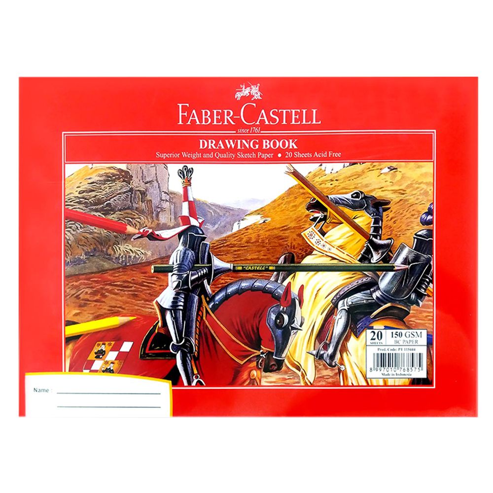 Faber-Castell - A4 Drawing Book 150 GSM 20 Sheets