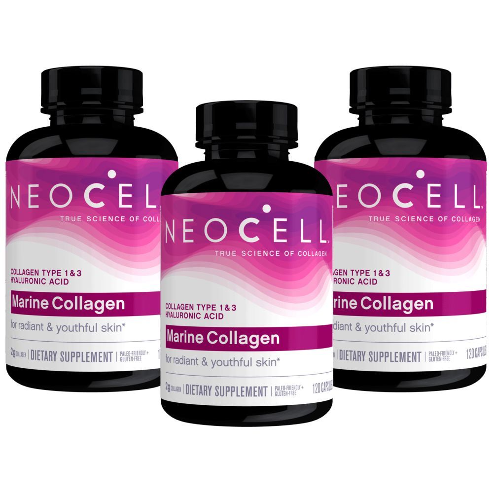 Neocell - Marine Collagen120 Capsules Pack of 3