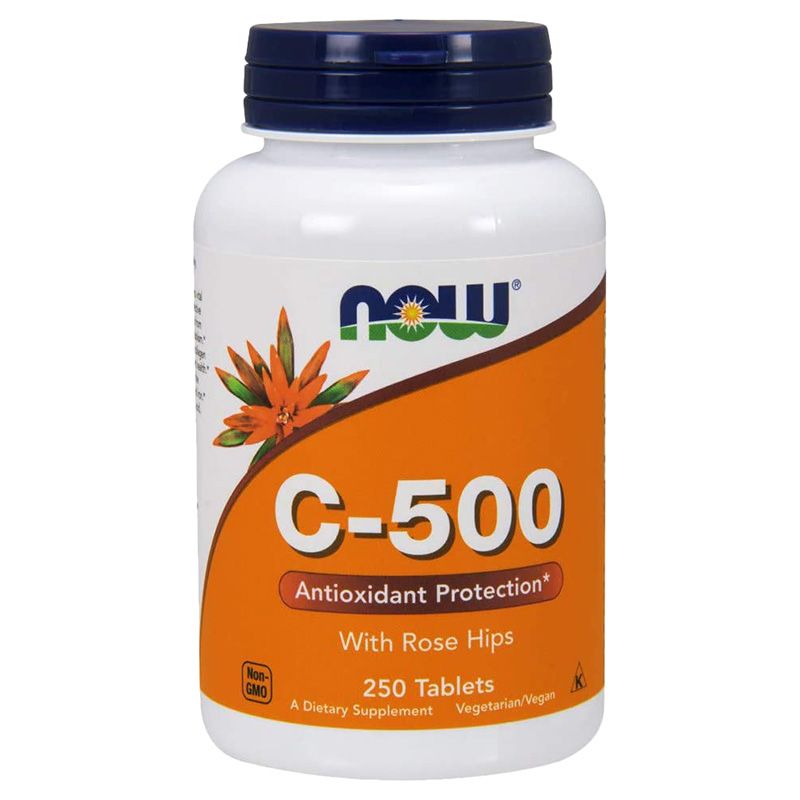 Now Foods - Vitamin C-500 Antioxidant Protection 250 Tablets