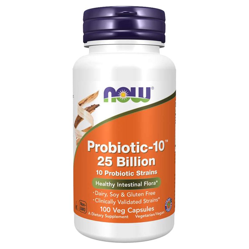 Now Foods - Probiotic-10 25 Billion 100 Veg Capsules