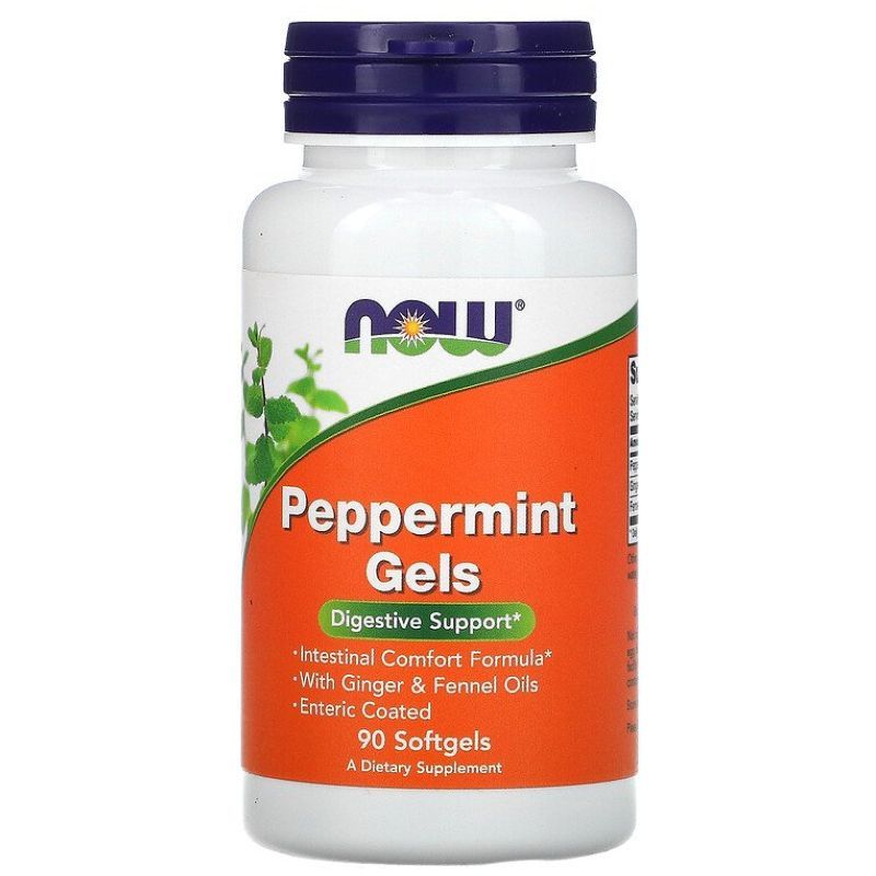 Now Foods - Peppermint 90 Softgels